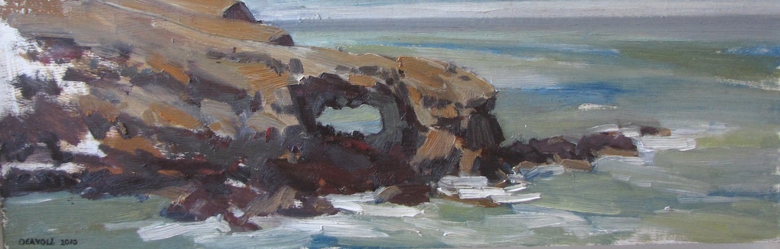 Michael Deavoll | Spyhole Rock |  McAtamney Gallery | Geradline NZ